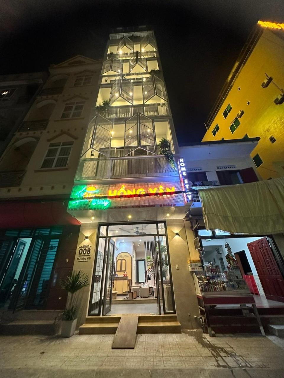 Property building, Night