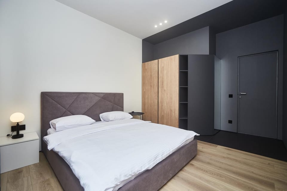 Bed, Bedroom, wardrobe