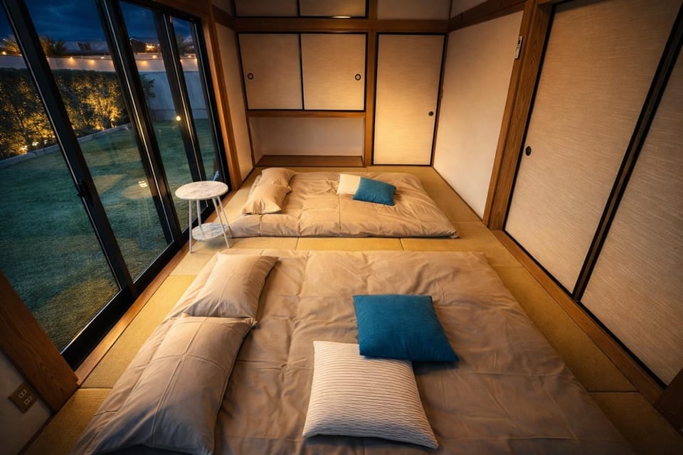 Photo of the whole room, Bedroom