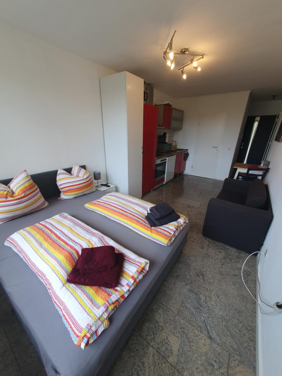 Bed, Kitchen or kitchenette, kitchen, kitchen