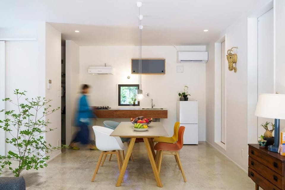 Living room, Dining area