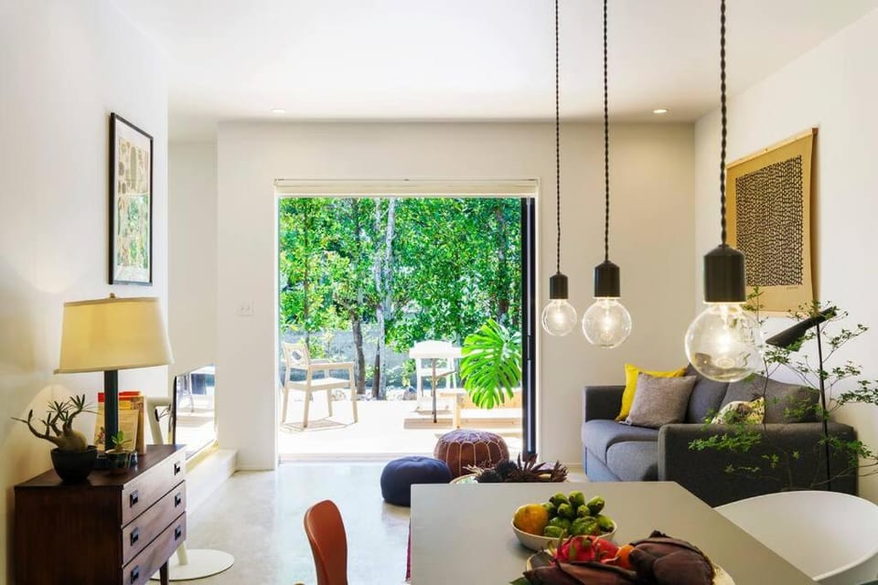 Living room, Garden view