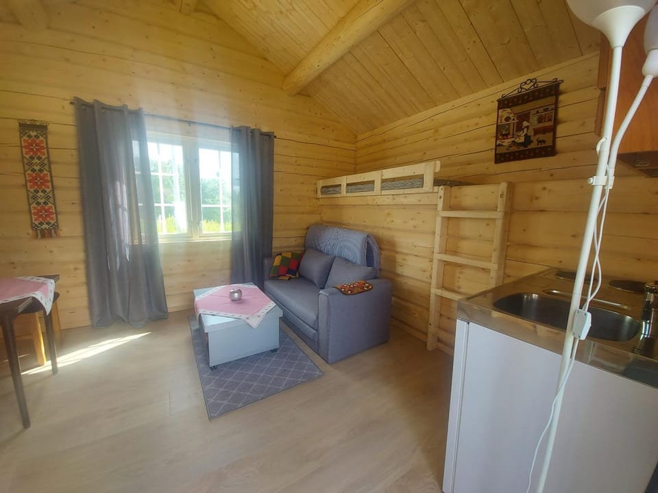 small camping cabbin with bathroom near by Chalet in Nordland, Norway