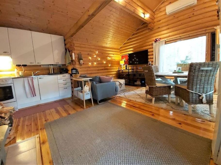 Unique winter holiday in pine forest Villa in Finland