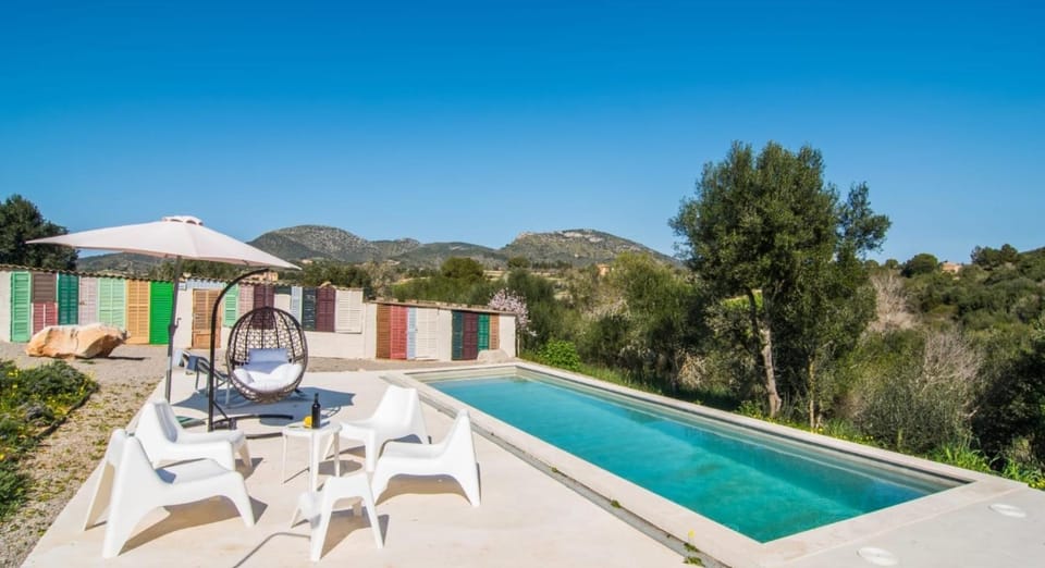 Property building, Living room, Swimming pool