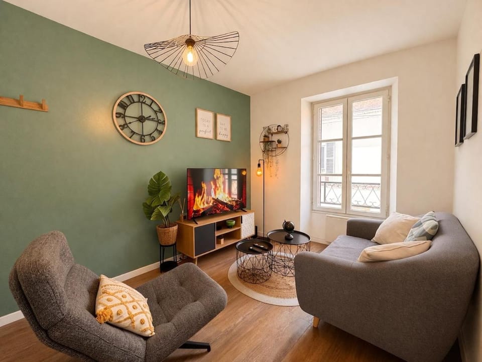T3 cosy centre Montereau Wifi Apartment in Île-de-France