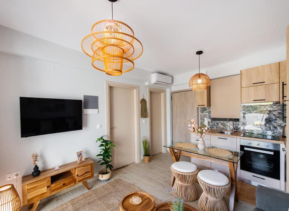 TV and multimedia, Kitchen or kitchenette, Living room, Seating area, Dining area, minibar, stove