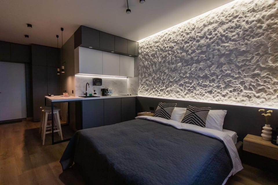 Апартаменти MYFREEDOM Obolon, 10 хвилин до історичного Подолу Apartment in Kiev City - Kyiv