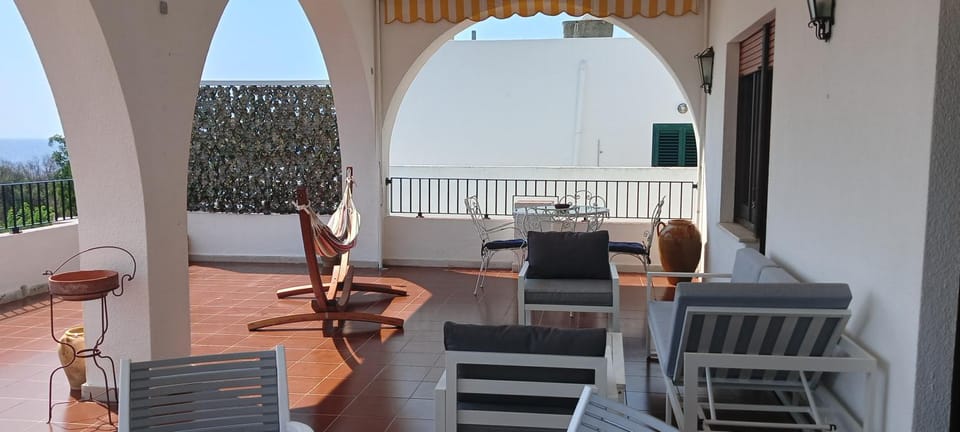 Patio, Balcony/Terrace, Dining area, Sea view