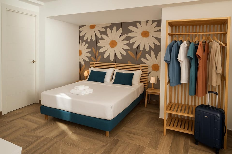 Bed, Bedroom, wardrobe