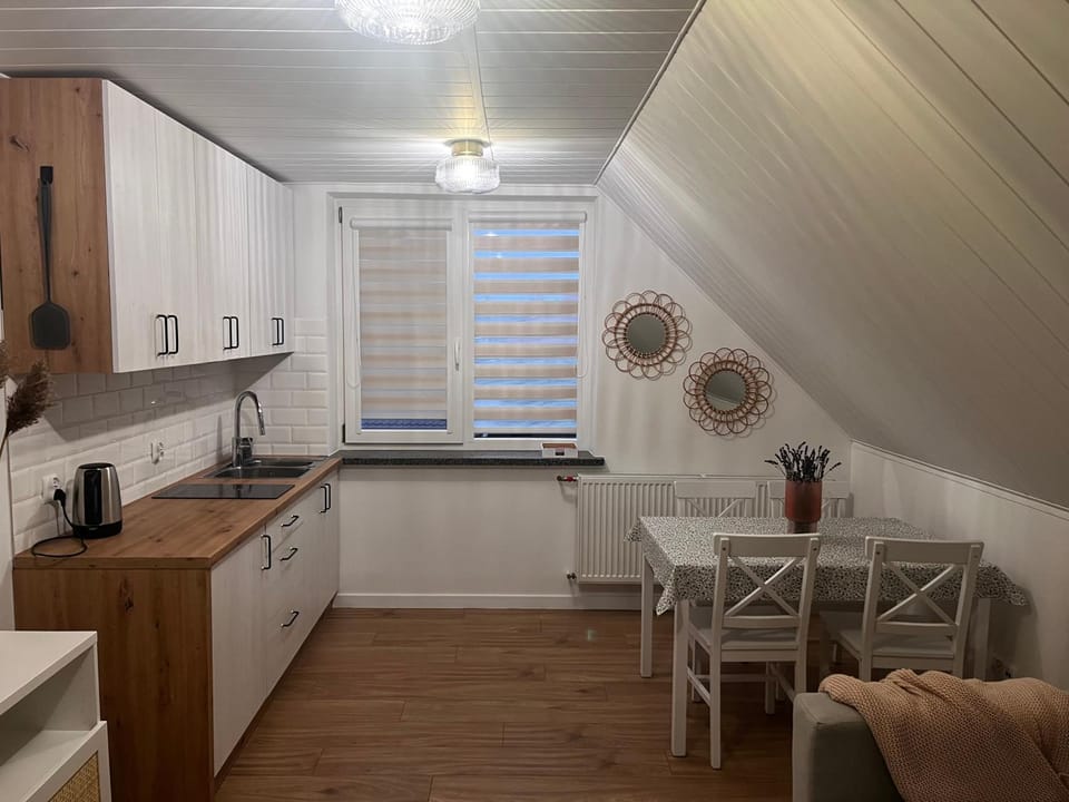 Kitchen or kitchenette, Dining area