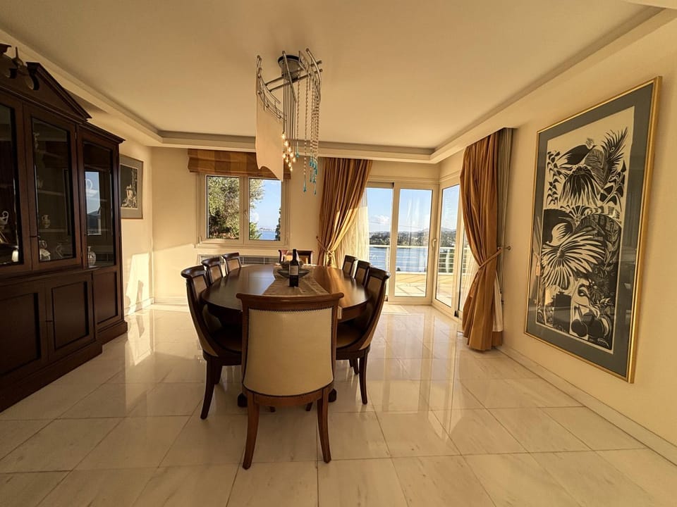 Dining area, Sea view