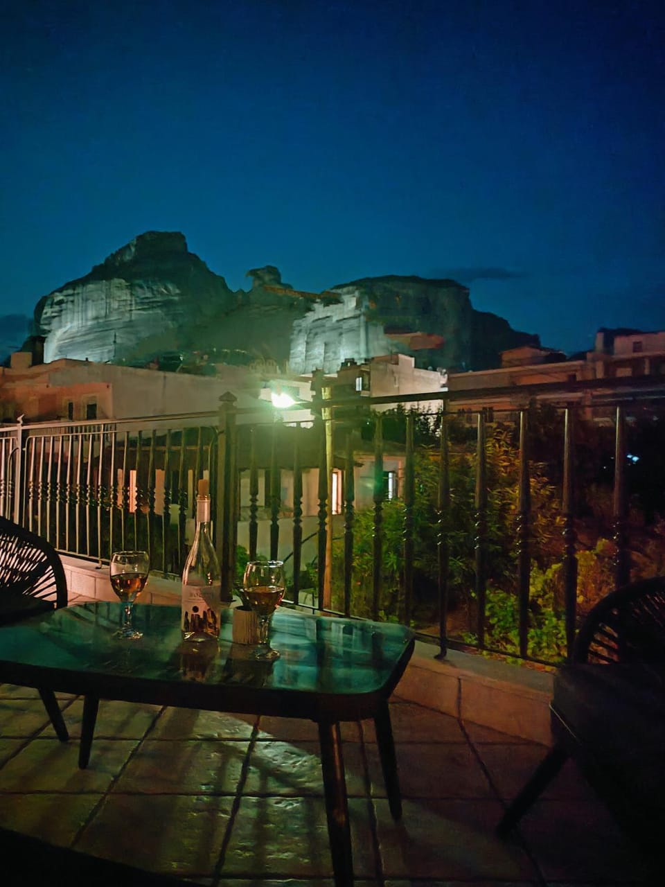 Night, View (from property/room), Balcony/Terrace, Balcony/Terrace