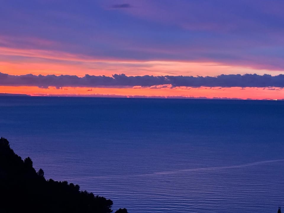 Natural landscape, Sea view, Sunrise