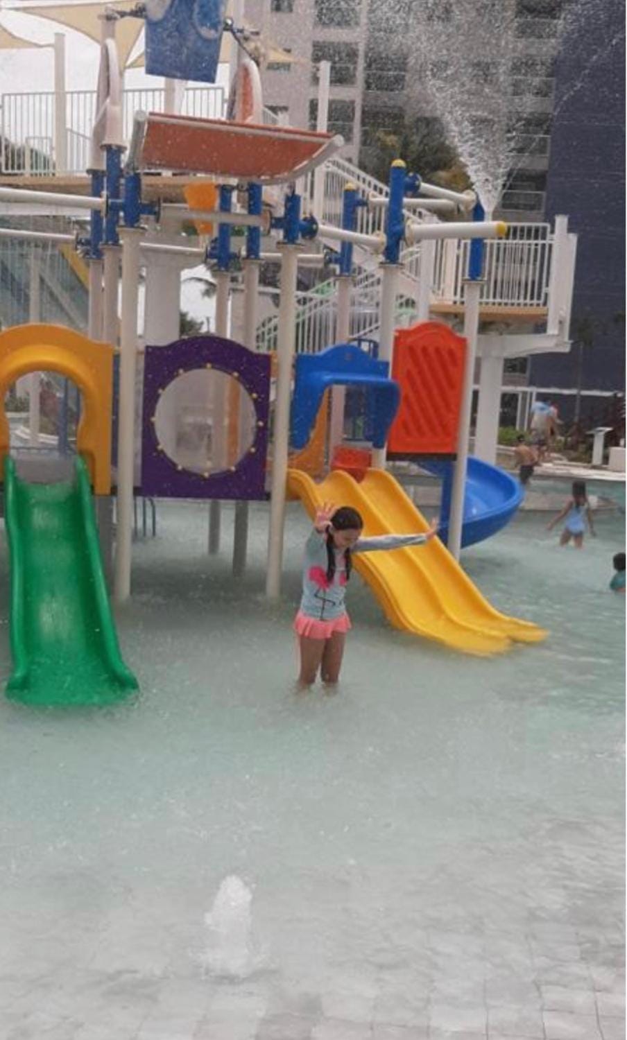 Children play ground, Aqua park, Swimming pool