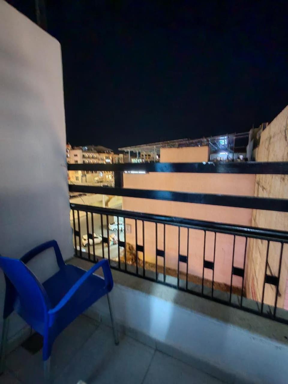 Patio, Night, View (from property/room), Balcony/Terrace, Living room, Seating area