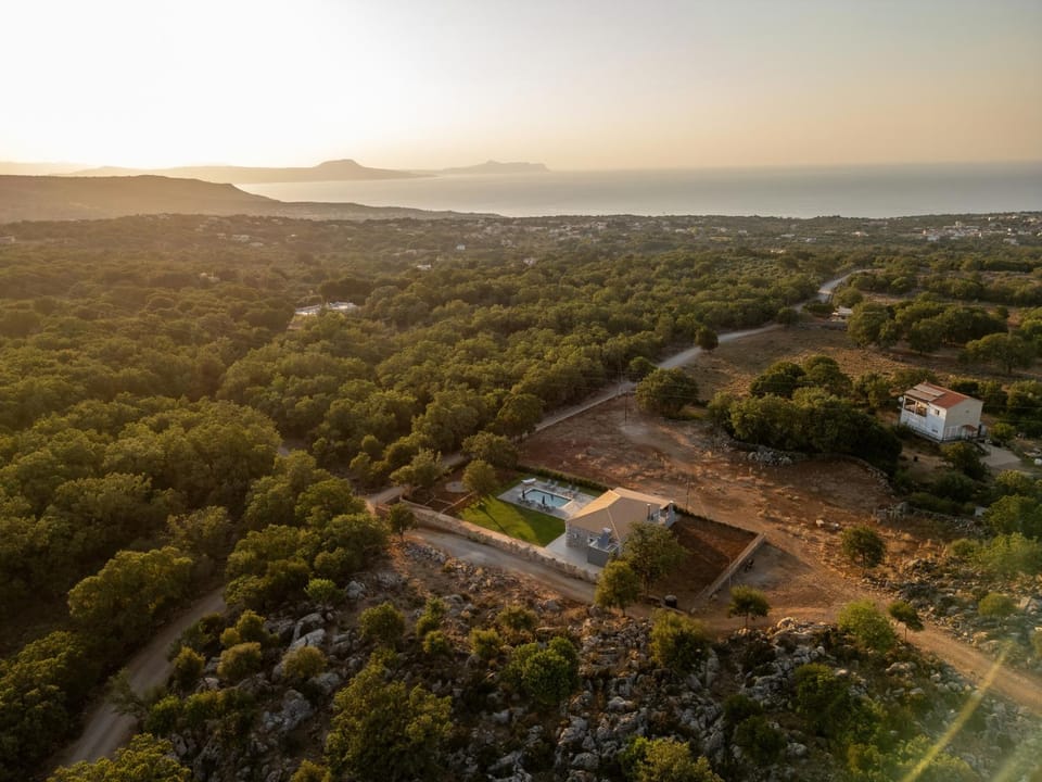 Day, Natural landscape, Bird's eye view, Sea view, Sunrise, Sunset