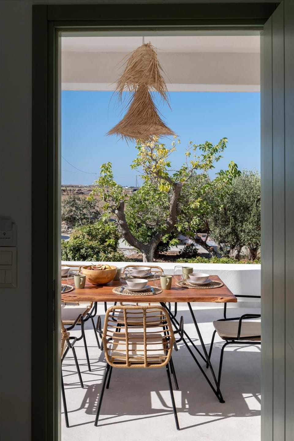 Patio, Day, Natural landscape, Balcony/Terrace, Balcony/Terrace, Dining area