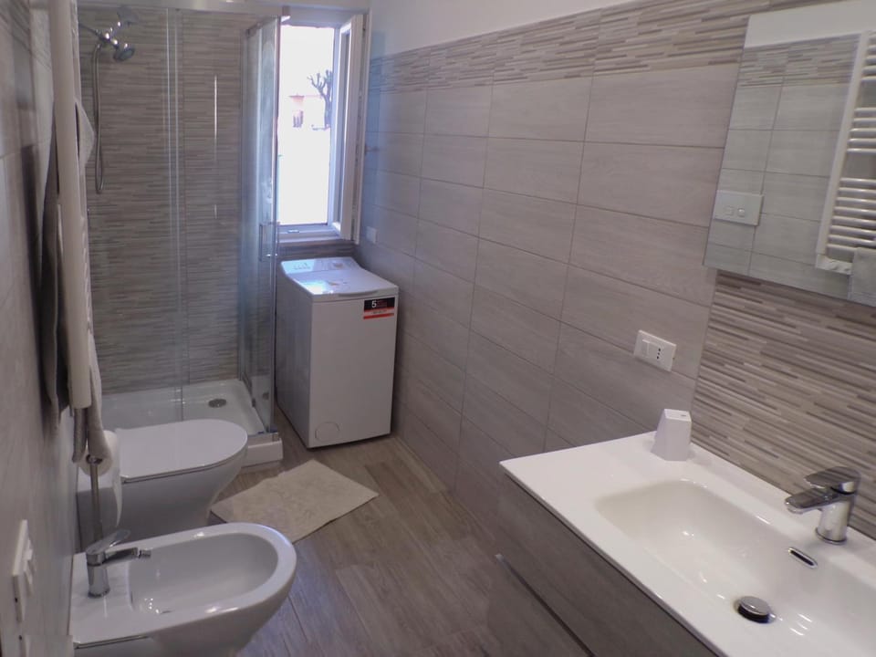 Shower, Toilet, Bathroom, washing machine