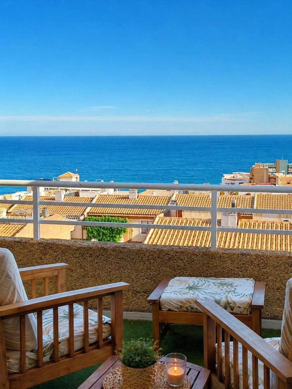Day, View (from property/room), Balcony/Terrace, Sea view