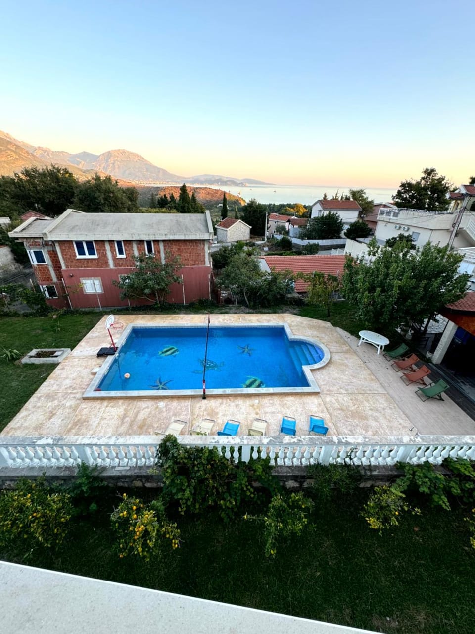 Sunset Pool Retreat House in Montenegro