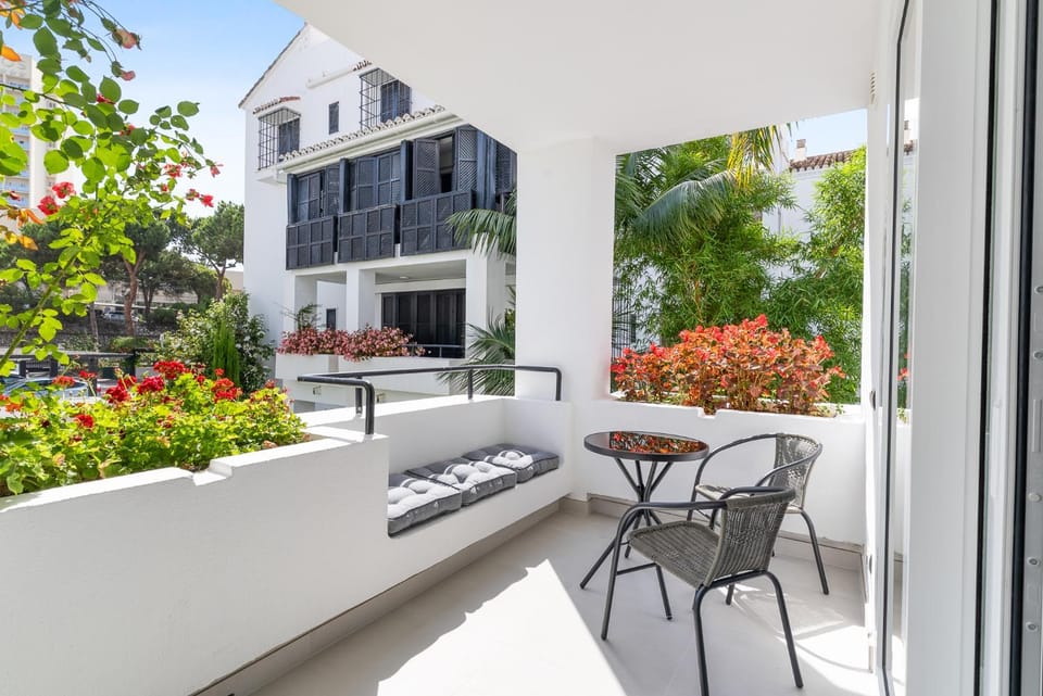 Patio, Balcony/Terrace, Garden view