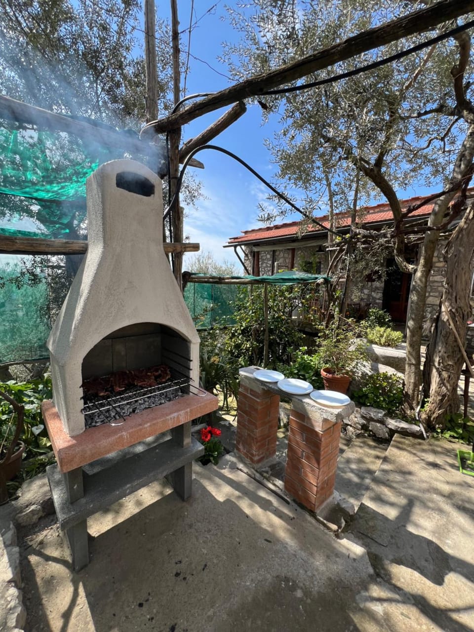 Patio, Day, BBQ facilities, Garden, Garden view