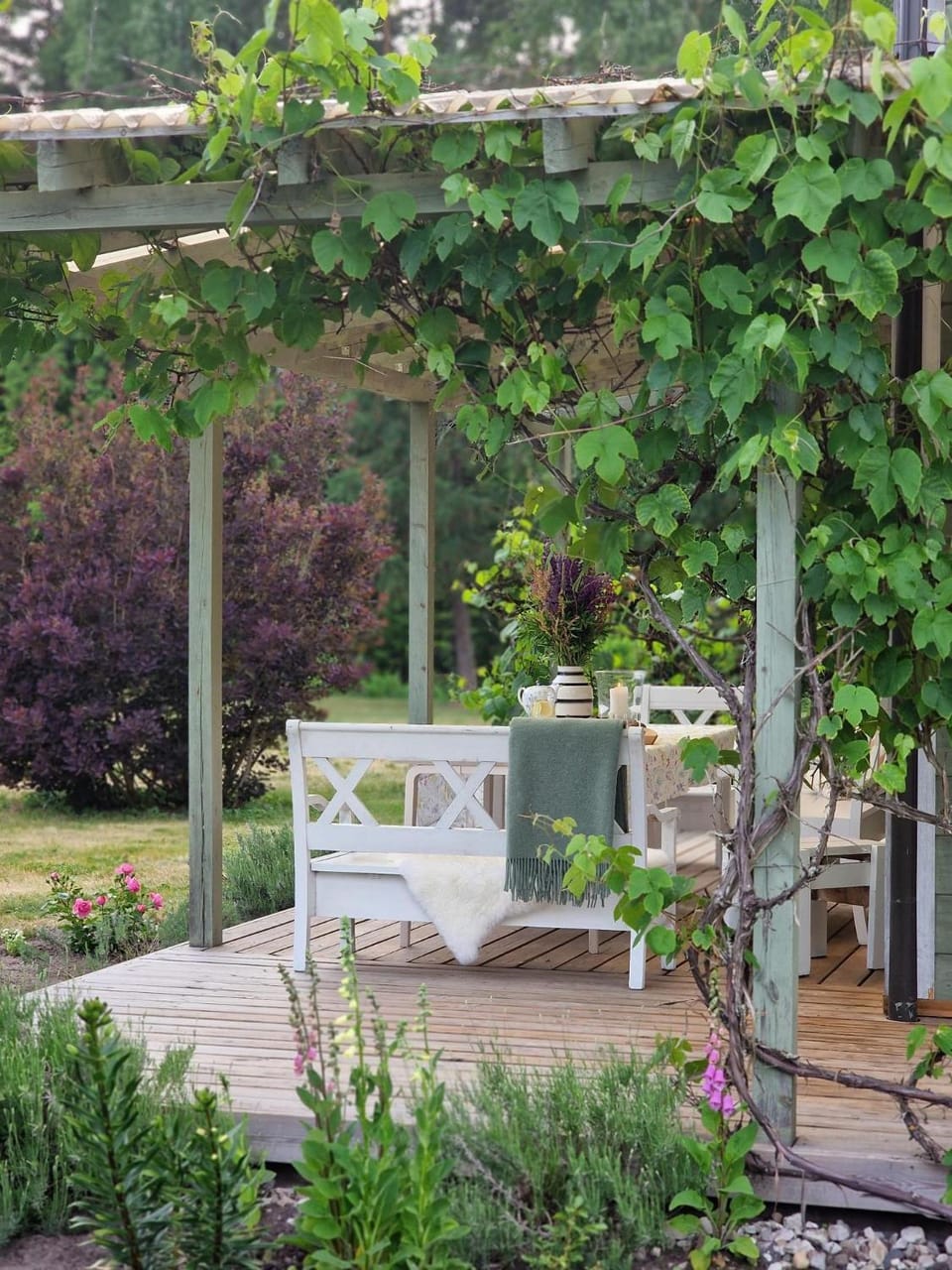 Balcony/Terrace, Garden view