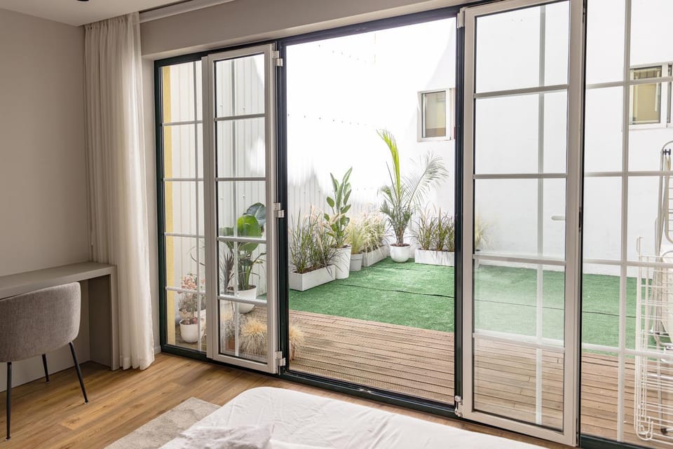Patio, Bedroom