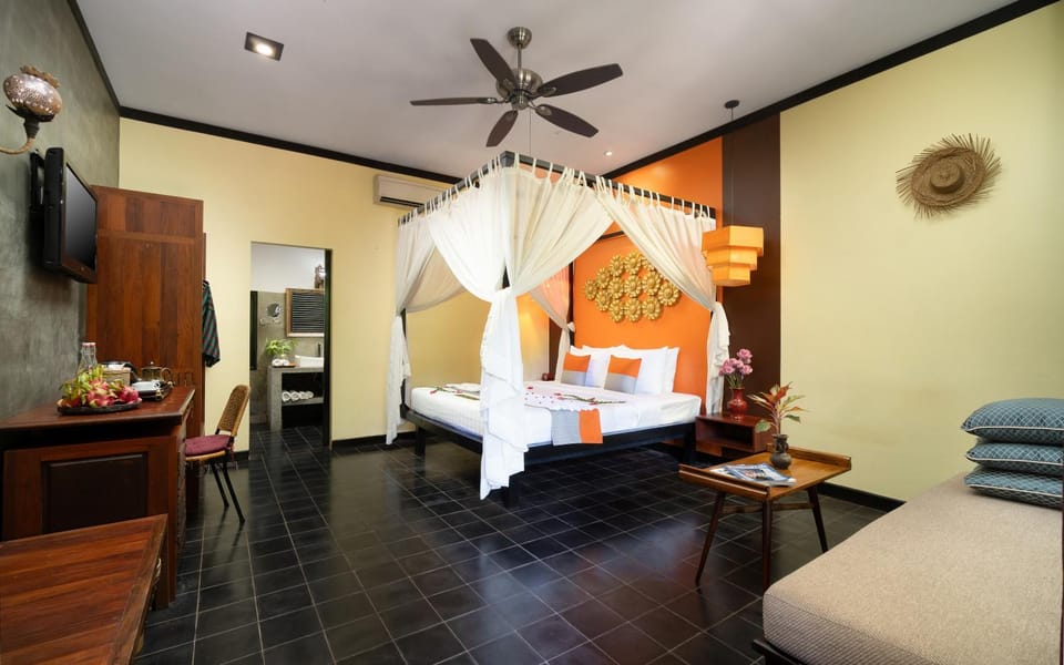 Bed, TV and multimedia, Coffee/tea facilities, Photo of the whole room, Seating area, Dining area, Bedroom, Area and facilities