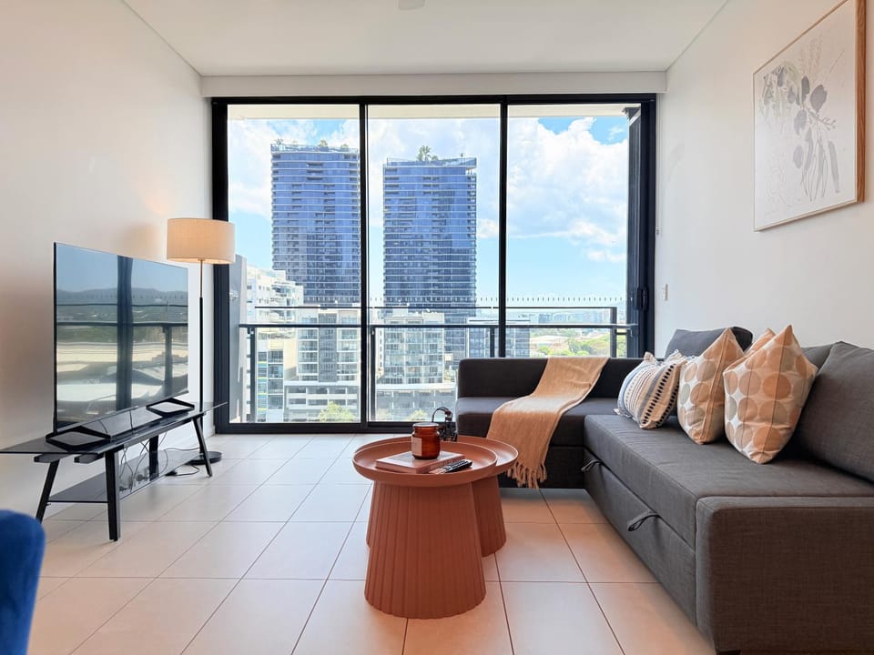 Southbank Apt King and Sofa Bed with Free Parking Apartment in Brisbane City