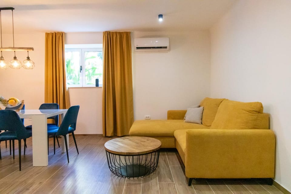 Living room, air conditioner