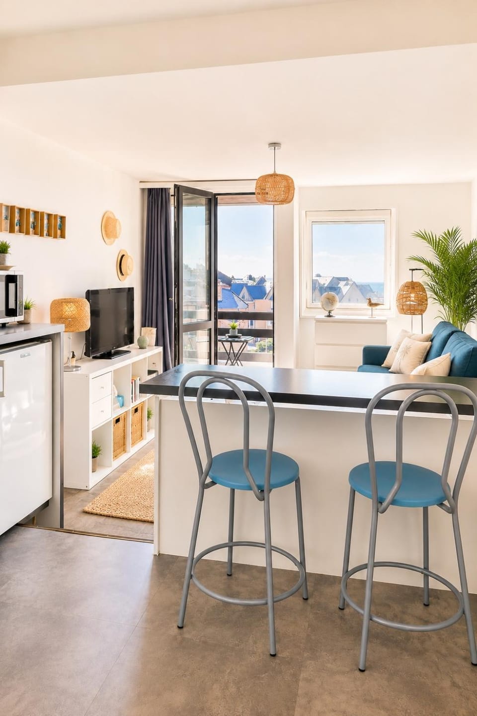 Le Cosy Deauville Studio - Vue mer - Parking privé Apartment in Deauville