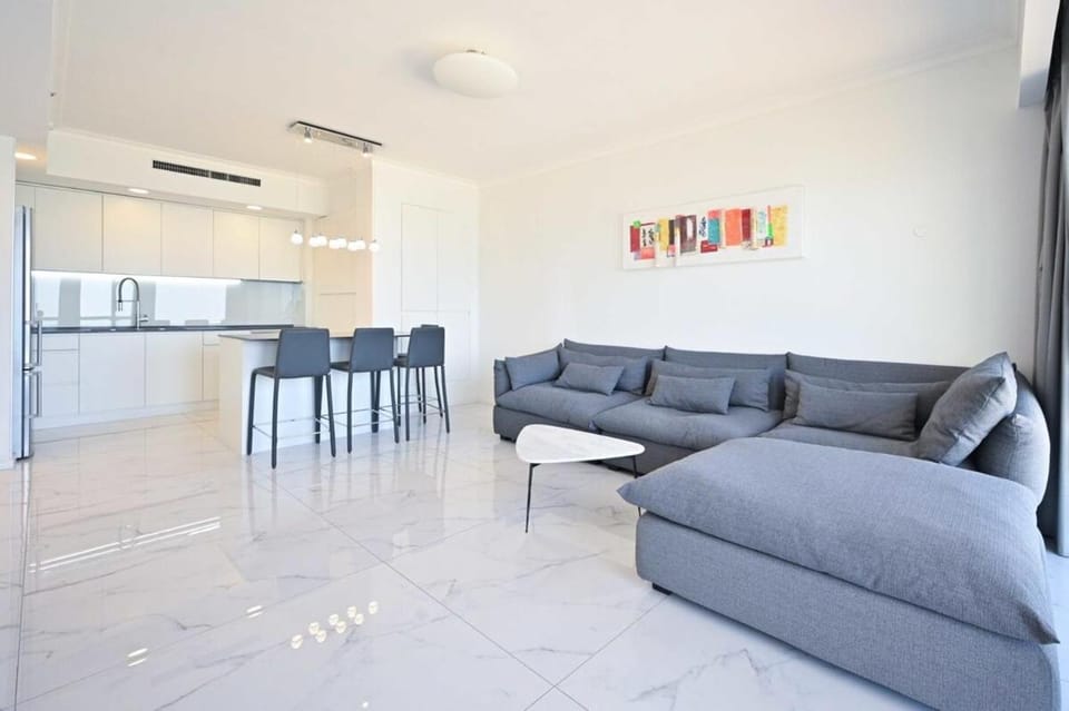 Modern 2BR Amazing Sea View W/Parking by HolyGuest Apartment in Tel Aviv-Yafo