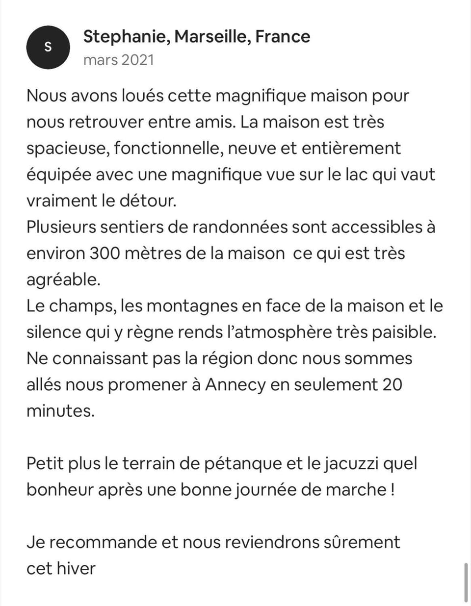 Villa Bamboo Villa in Doussard