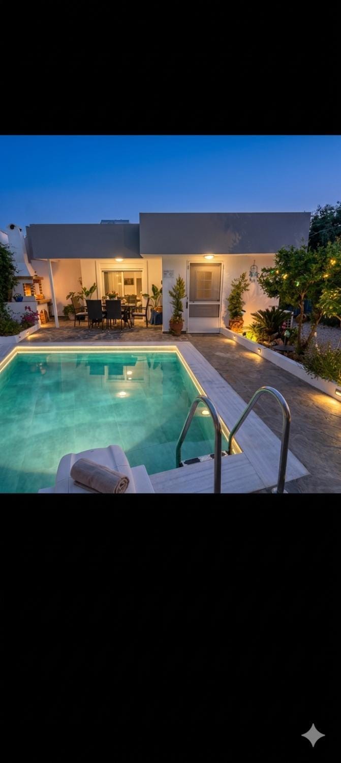Platanos Villa House in Rhodes, Greece