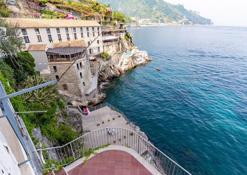 Natural landscape, Beach, Mountain view, Sea view