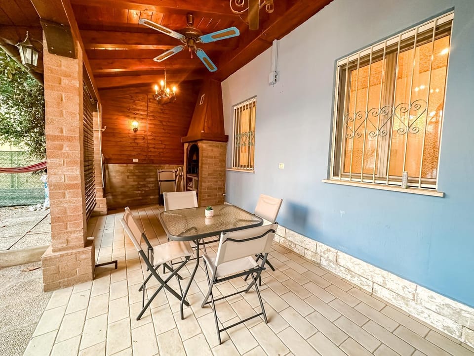 Property building, Patio