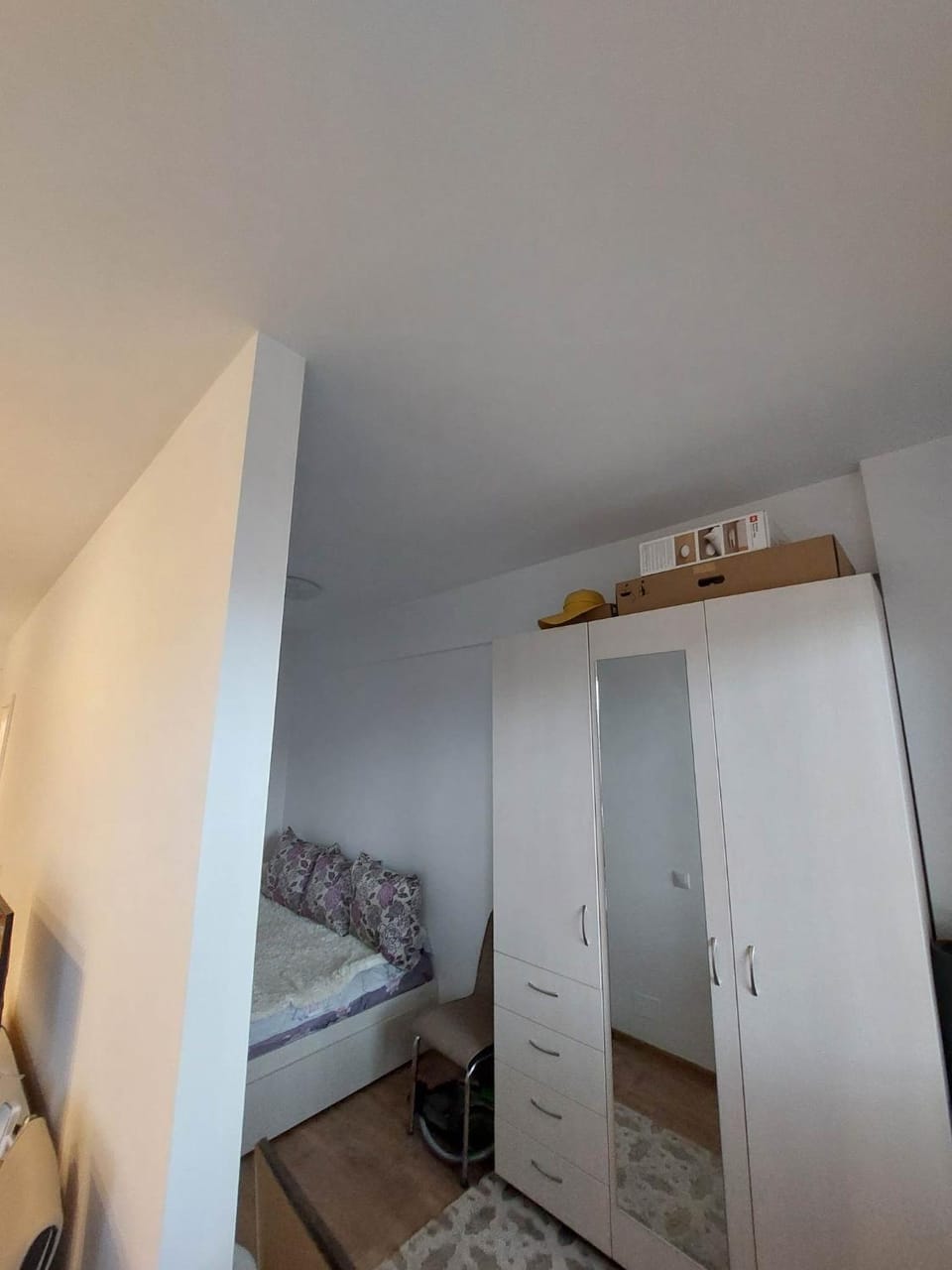 Bed, Photo of the whole room, Bedroom, wardrobe