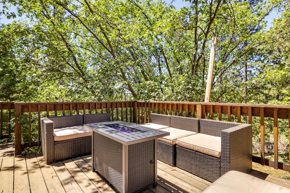 Deck & Gas Grill: Secluded Arnold Cabin Rental! Cabin in Arnold