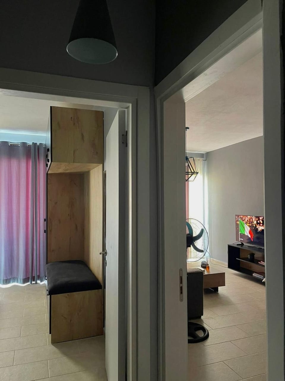 Living room, Bedroom