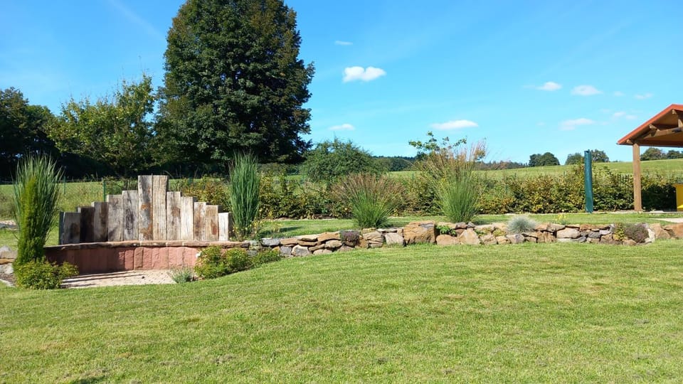 Natural landscape, Garden, Garden view