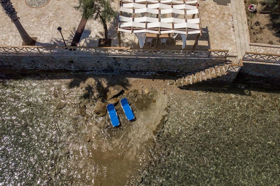 Bird's eye view, Beach, Sea view, sunbed