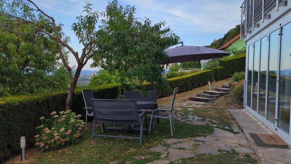 Patio, Day, Balcony/Terrace, Garden view, sunbed