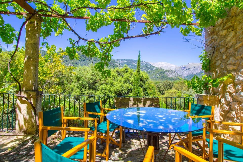 Natural landscape, Dining area, Mountain view