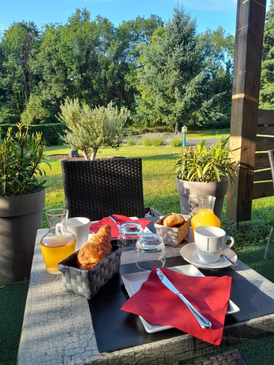 Buffet breakfast