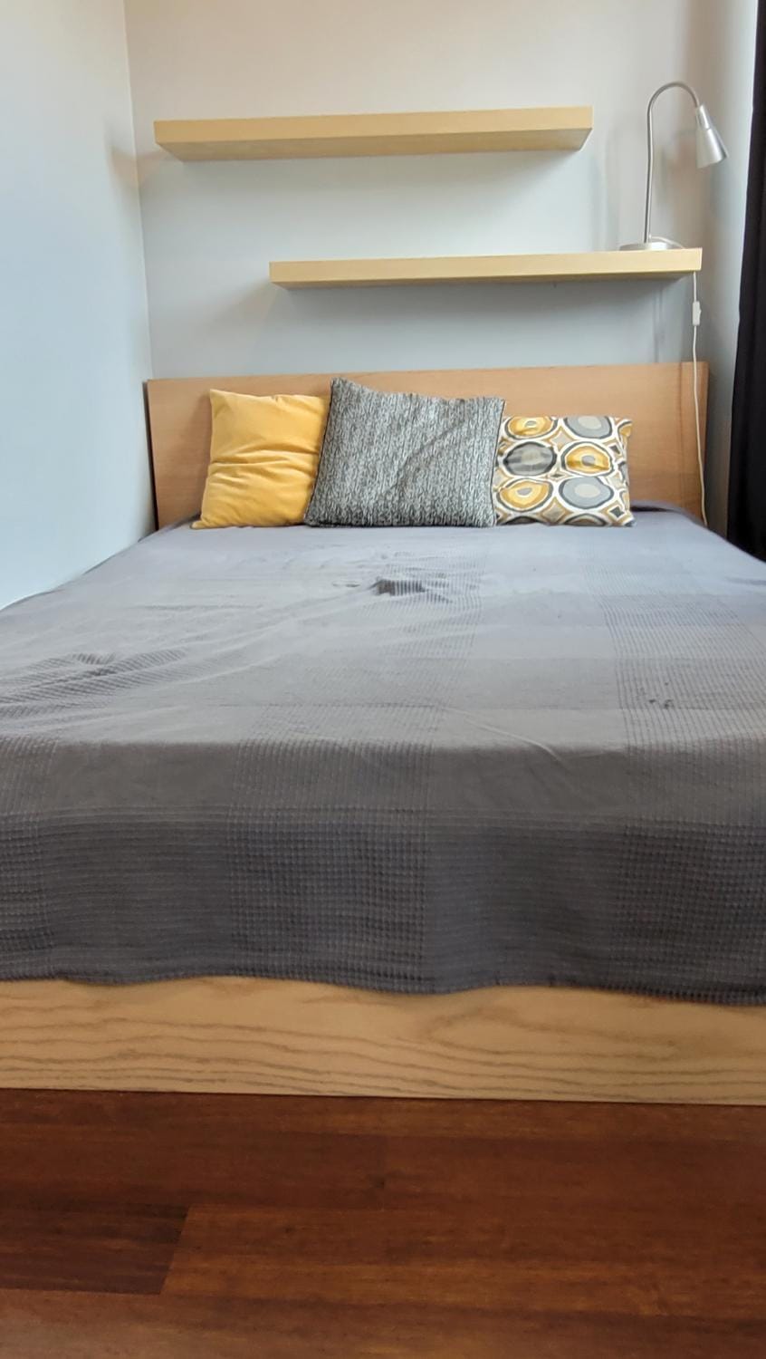 Bed, Bedroom