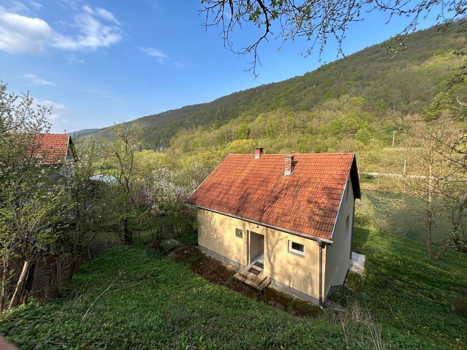 River house National Park Una House in Zadar County