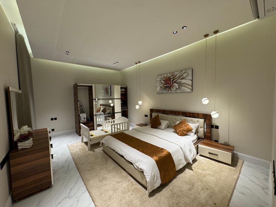 شقة فاخرة ٣ غرف نوم وصالة بدخول ذاتي ١١ Apartment in Riyadh
