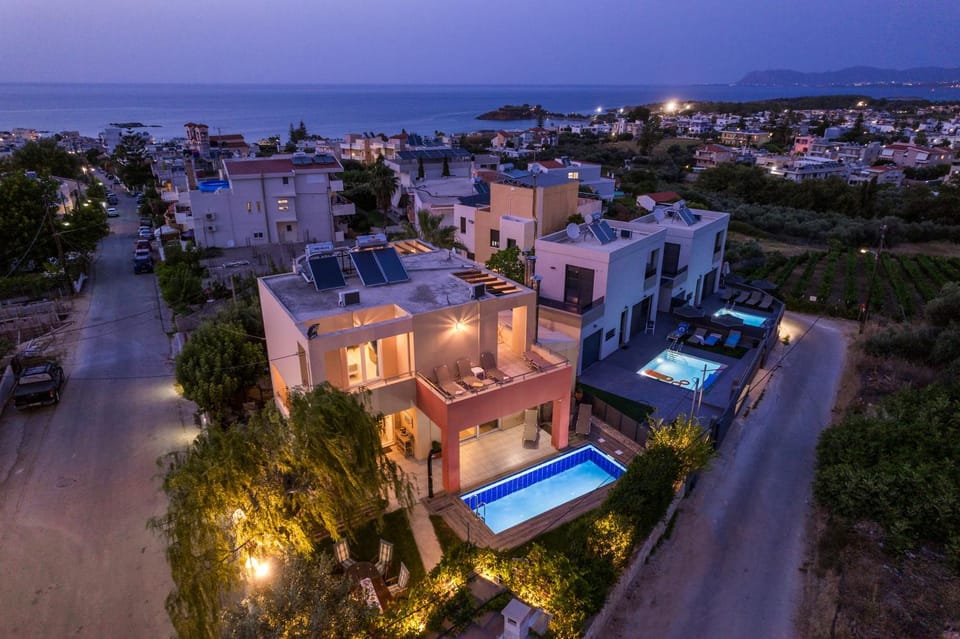 AnnaBoutique Villa Beach, Heated Private Pool & BBQ Villa in Crete